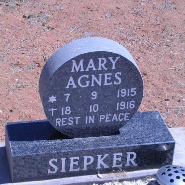 SIEPKER Mary Agnes 1915-1916