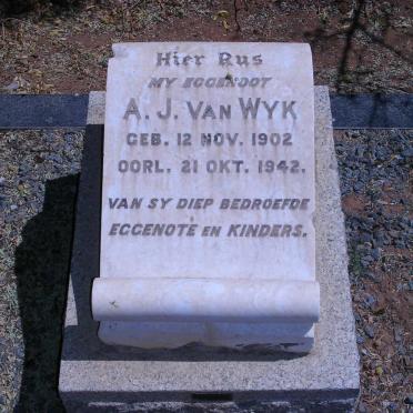 WYK A.J., van 1902-1942