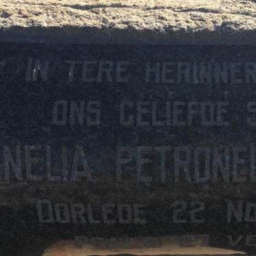 LACOCK Cornelia Petronella -1963