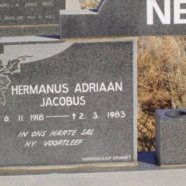 NEL Hermanus Adriaan Jacobus 1918-1983