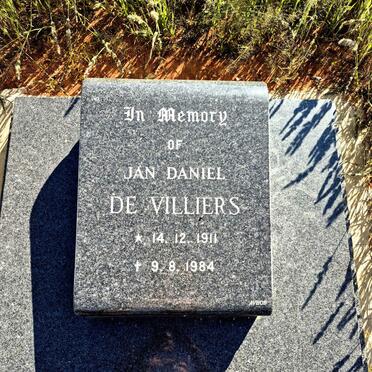 VILLIERS Jan Daniel, de 1911-1984
