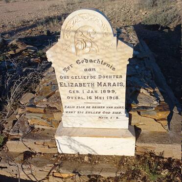 MARAIS Elizabeth 1899-1918