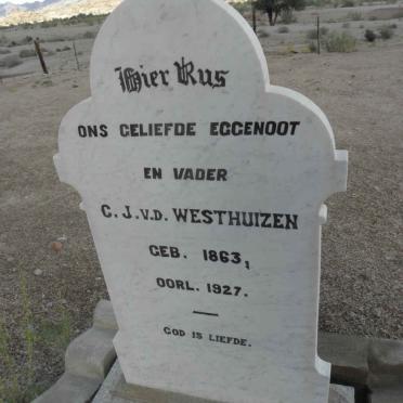 WESTHUIZEN C.J., v.d. 1863-1927