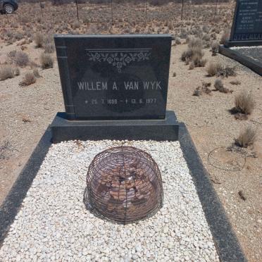 WYK Willem A., van 1898-1977