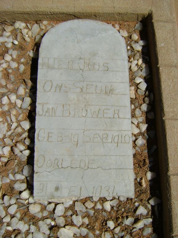 BRUWER Jan 1910-1934