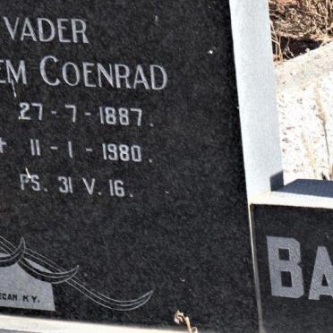 BARNARD Willem Coenrad 1887-1980 &amp; Belia Johanna Jacoba MOSTERT 1895-1985