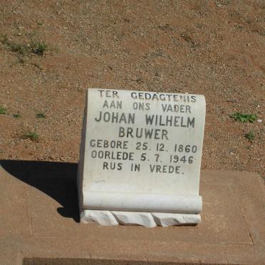 BRUWER Johan Wilhelm 1860-1946