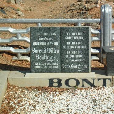 BONTHUYS Barend Willem 1890-1964