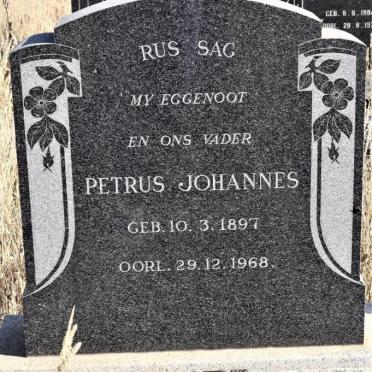 BRITZ Petrus Johannes 1897-1968