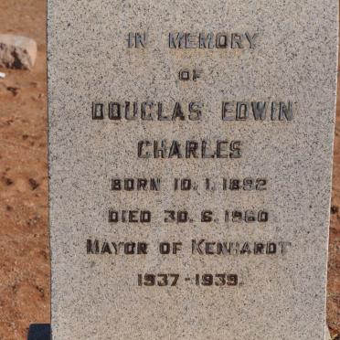 CHARLES Douglas Edwin 1892-1960