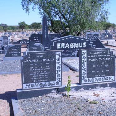 ERASMUS Andries Cornelius 1887-1976 &amp; Maria Jacomina 1893-1985