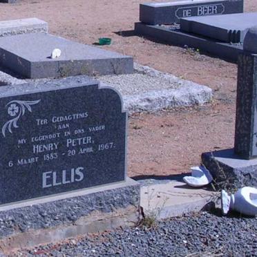 ELLIS Henry Peter 1883-1967 &amp; Maria Catharina 1894-1970