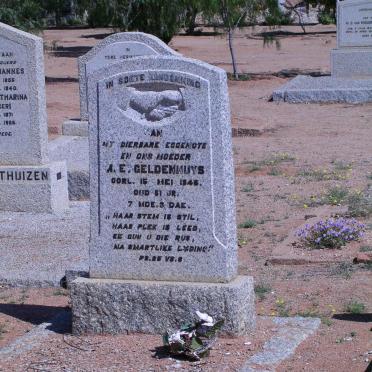 GELDENHUYS A.E. [1894]-1946