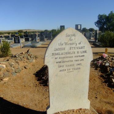 HOLMS James Stewart Maclaughlin -1907