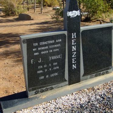 HENZEN F.J. 1911-1978