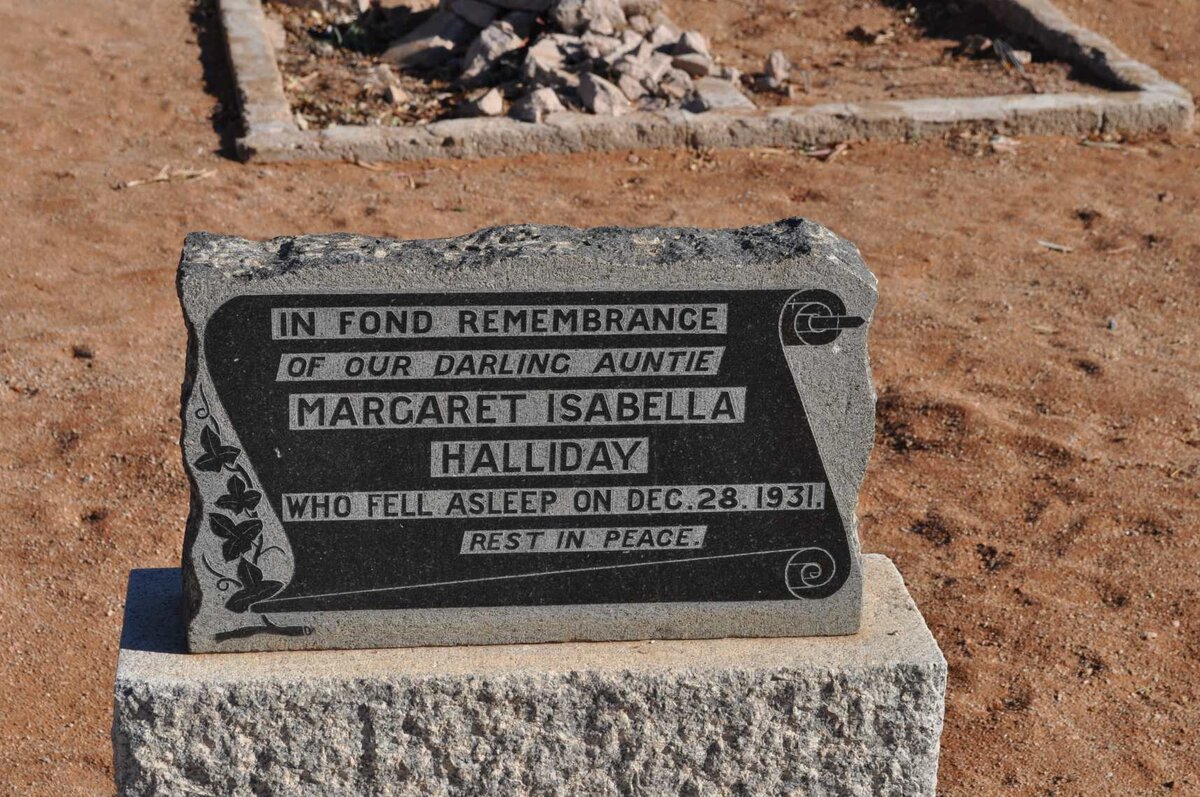 HALLIDAY Margaret Isabella -1931