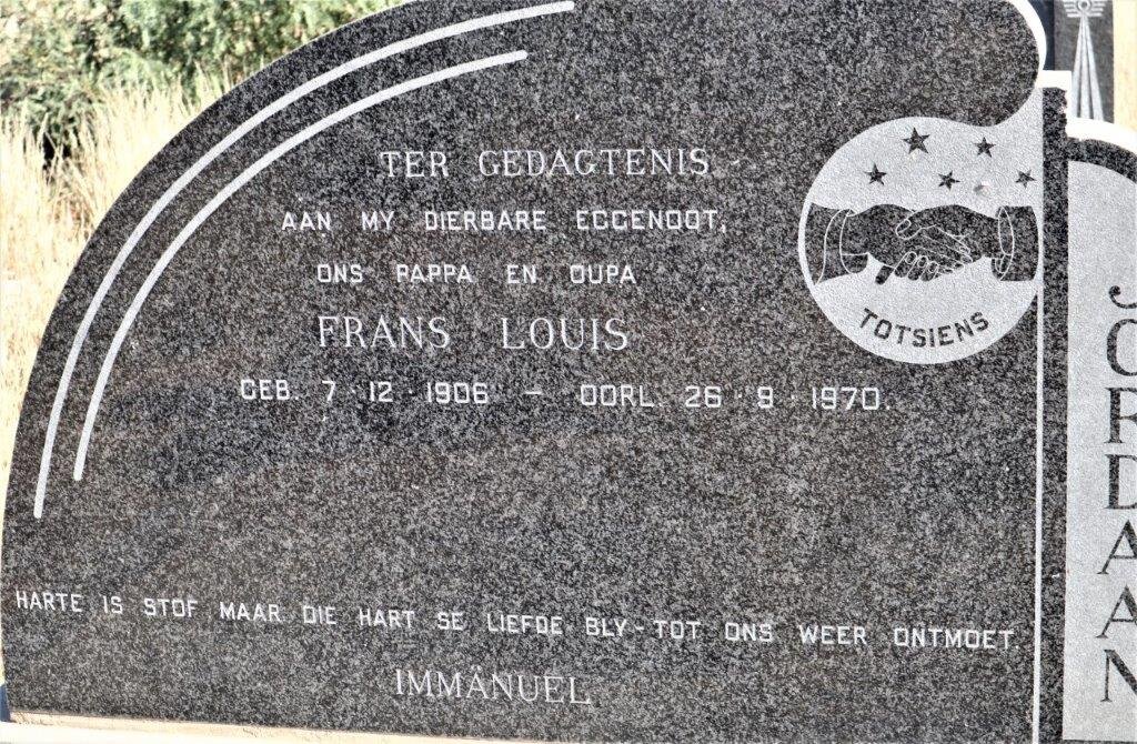 JORDAAN Frans Louis 1906-1970