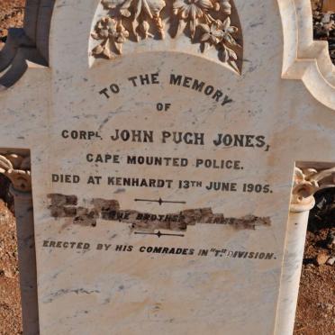 JONES John Pugh -1905