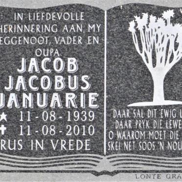 JANUARIE Jacob Jacobus 1939-2010