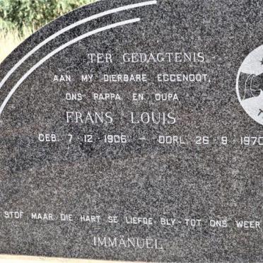 JORDAAN Frans Louis 1906-1970