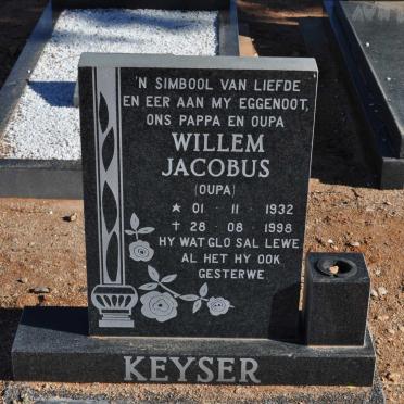 KEYSER Willem Jacobus 1932-1998