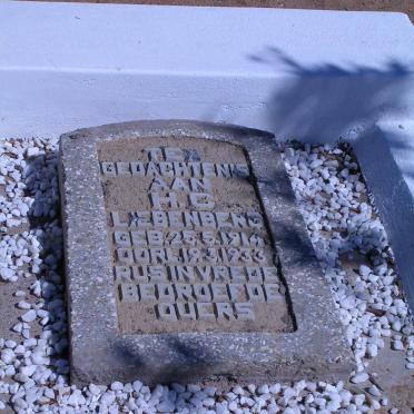 LIEBENBERG H.C. 1914-1933