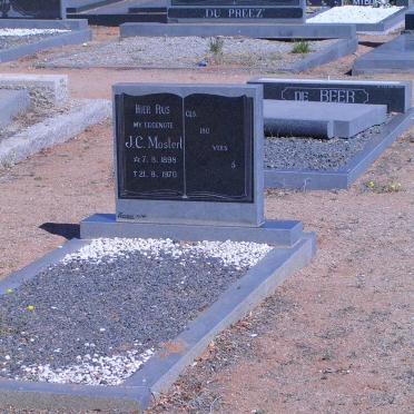 MOSTERT J.C. 1898-1970