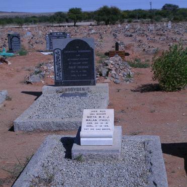 MALAN M.E.J. geb FAUL 1881-1969