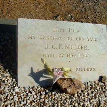 MULDER J.C.F. -1949