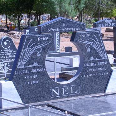 NEL Albertus Johannes 1919-2002 &amp; Christina Johanna VAN NIEKERK 1919-1984