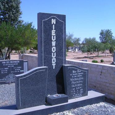 NIEUWOUDT Magdalena Francina Gloudina geb. LOUW 1938-1983