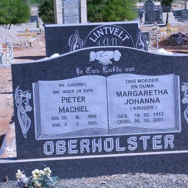 OBERHOLSTER Pieter Machiel 1908-1985 &amp; Margaretha Johanna KRUGER 1913-2001