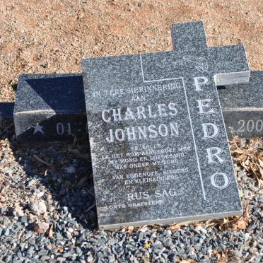 PEDRO Charles Johnson -2005