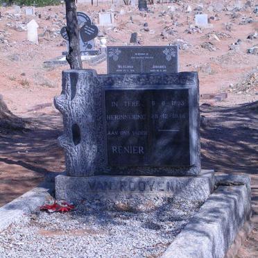 ROOYEN Renier, van 1893-1946