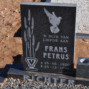RICHTER Frans Petrus 1920-1998
