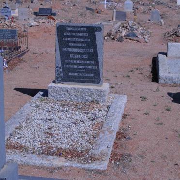 ROSSOUW  Daniel Johannes 1910-1952