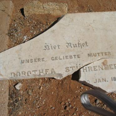 STUHRENBERG Dorothea 1834-