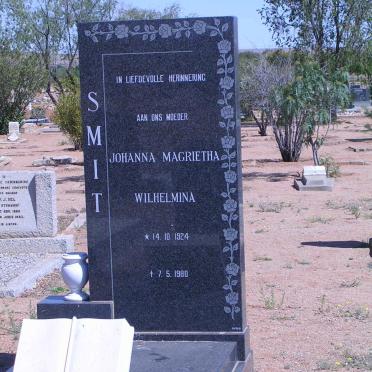 SMIT Johanna Magrietha Wilhelmina 1924-1980