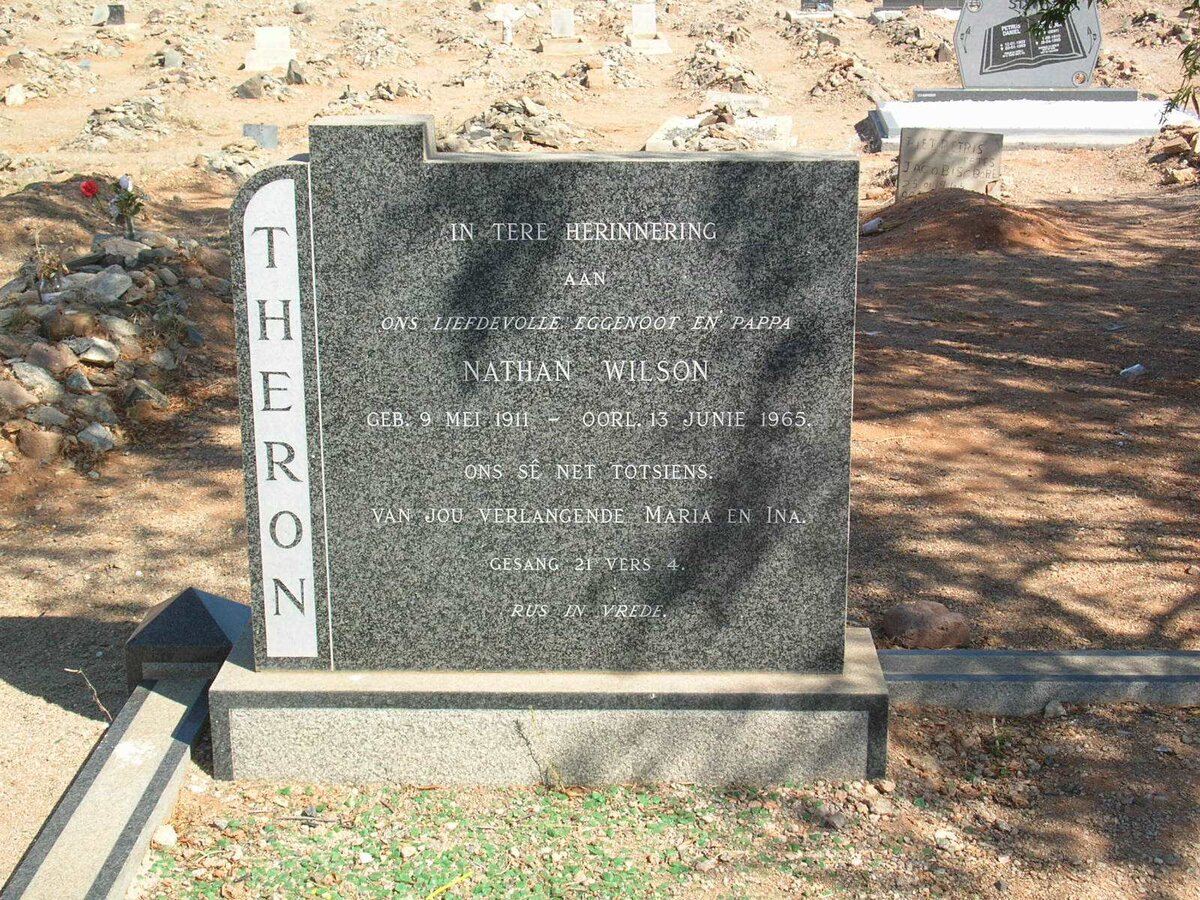 THERON Nathan Wilson 1911-1965