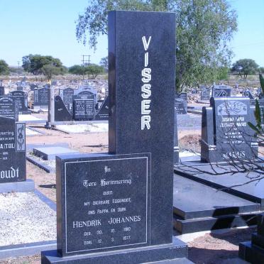 VISSER Hendrik Johannes 1910-1977