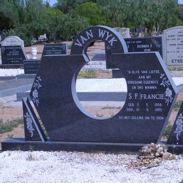 WYK S.F., van 1958-1995