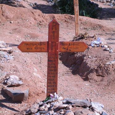 ROOYEN Malcolm Keith, van 1987-2006