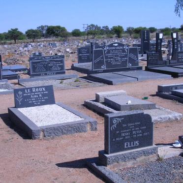 3. View of Kenhardt cemetery