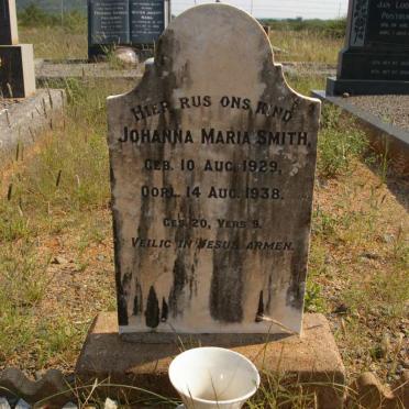 SMITH Johanna Maria 1929-1938