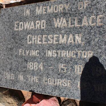 CHEESEMAN Edward Wallace 1884-1913