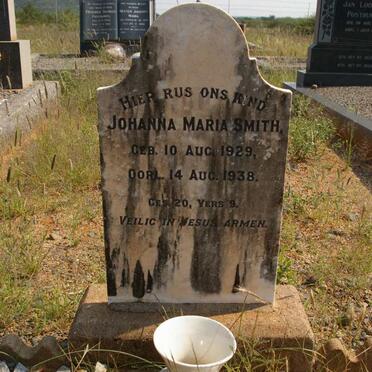 SMITH Johanna Maria 1929-1938