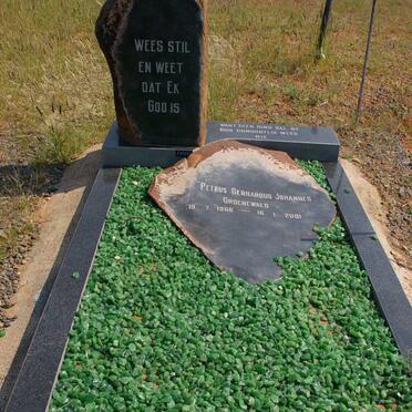 GROENEWALD Petrus Gerhardus Johannes 1966-2001