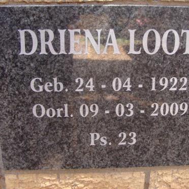 LOOTS Driena 1922-2009