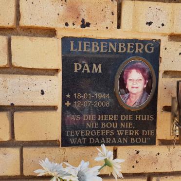 LIEBENBERG Pam 1944-2008