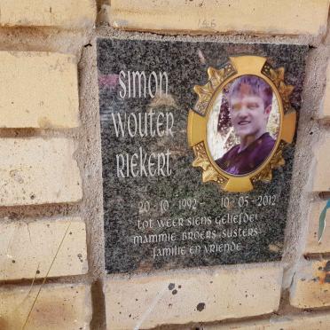 RIEKERT Simon Wouter 1992-2012